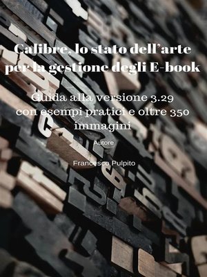 cover image of Calibre, lo stato dell'arte per la gestione degli E-book